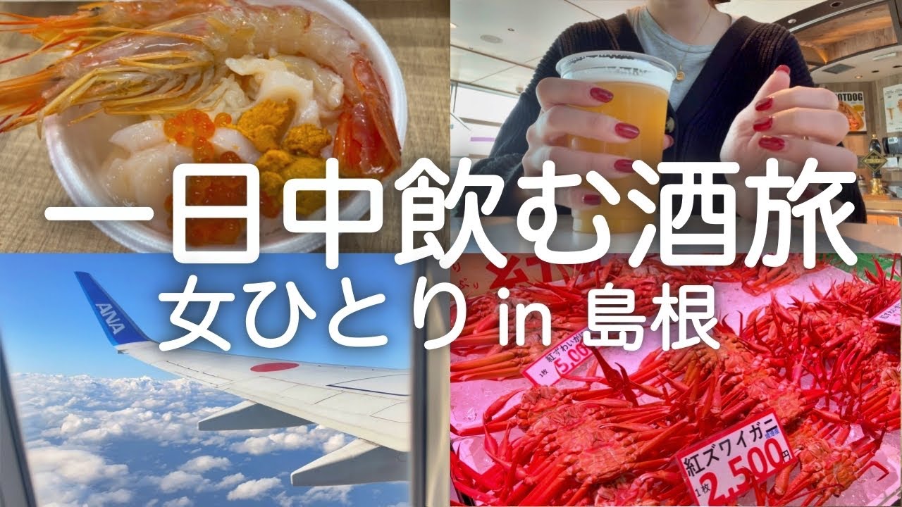 【女ひとり旅】一泊二日、島根県に記憶を置いて来た。【泥酔】