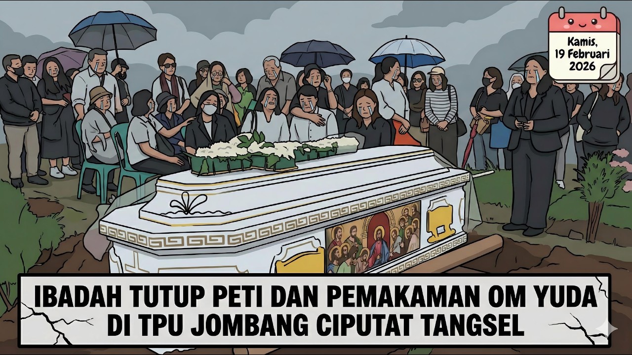 IBADAH TUTUP PETI DAN PEMAKAMAN OM YUDA DI TPU JOMBANG PAMULANG | Kamis 19 Februari 2026