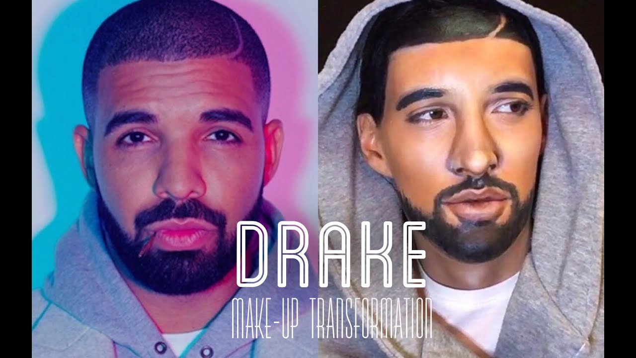DRAKE make-up TRANSFORMATION!!!