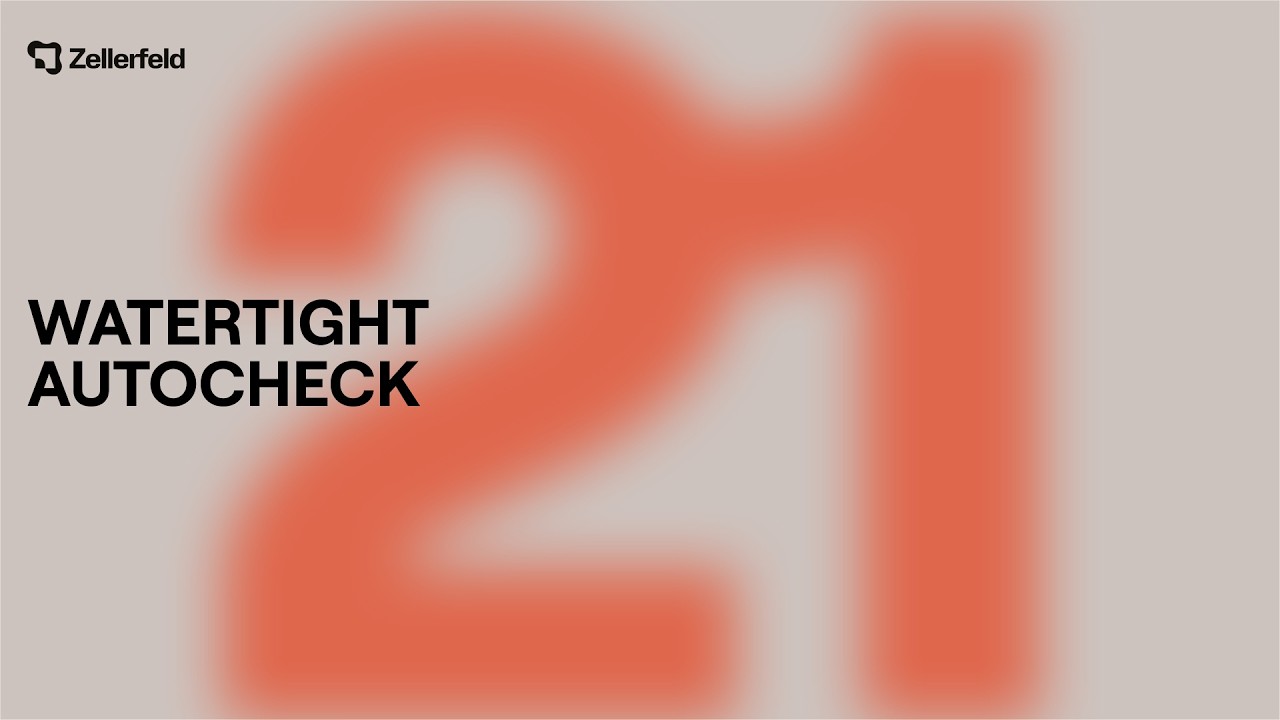 Zellerfeld Academy | 21 | Watertight Autocheck