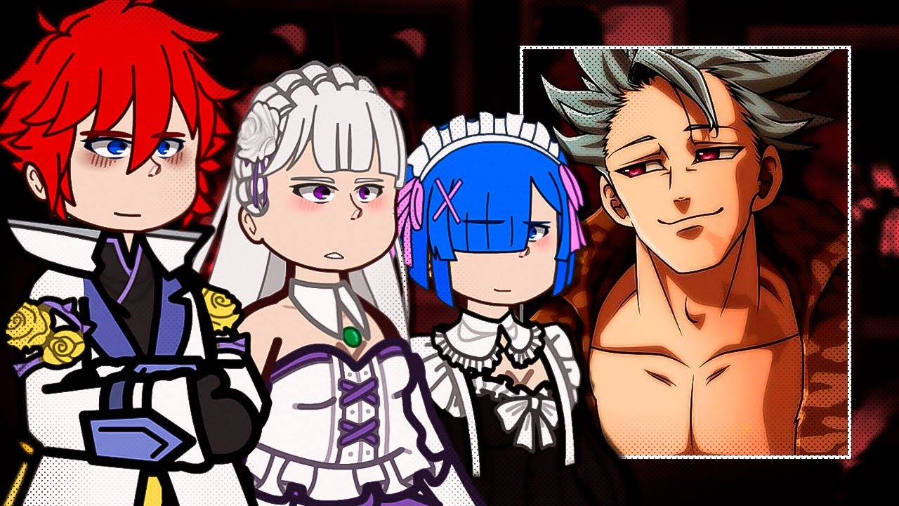 Re:ZERO React to Subaru As Ban || Nanatsu no Taizai - GC (🇺🇸/🇧🇷)