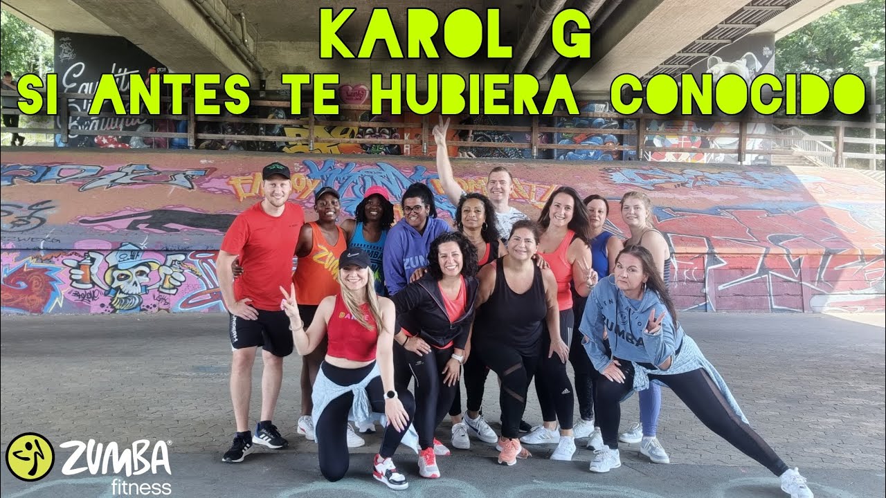 Karol G - Si Antes Te Hubiera Conocido | Zumba | Merengue | Zumbafitness Choreo