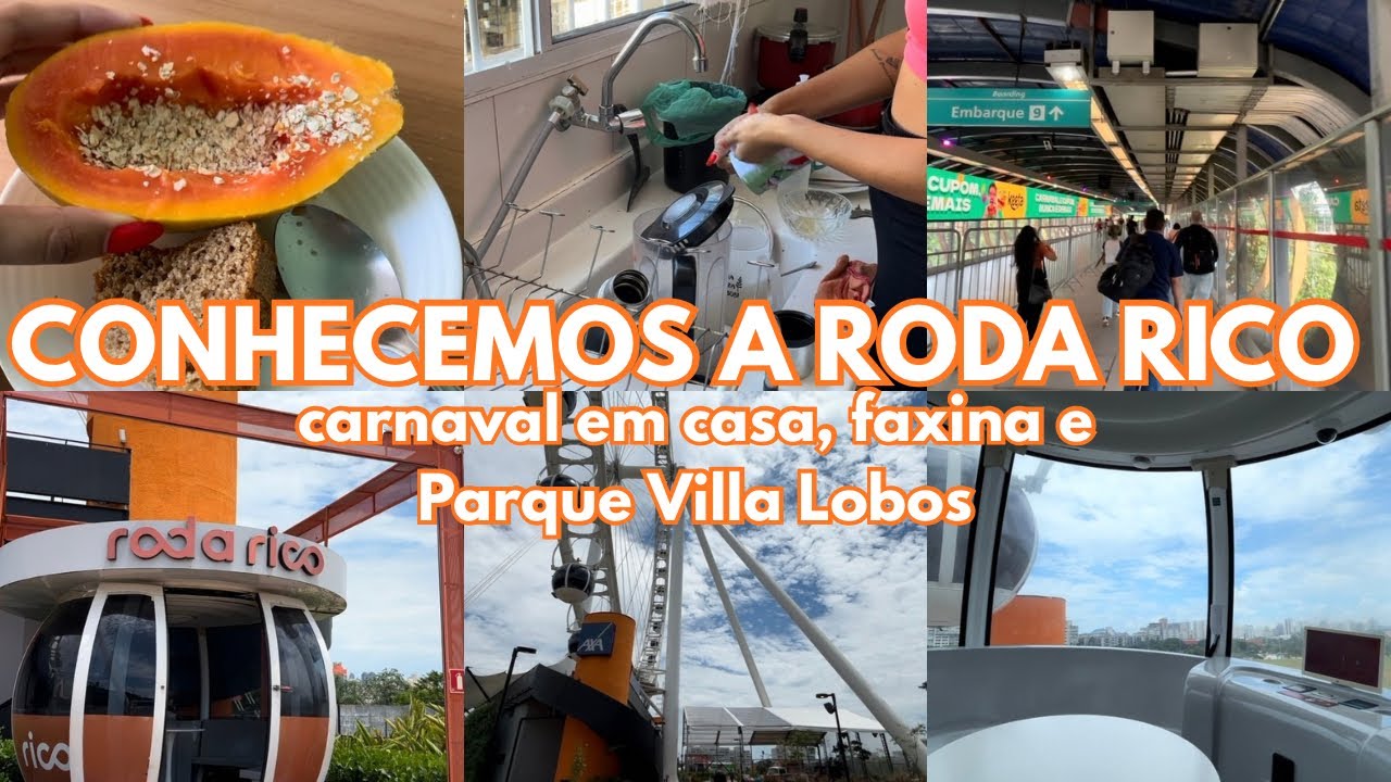 Vlog de Carnaval | dias de folga, faxina e conhecemos a Roda Rico 