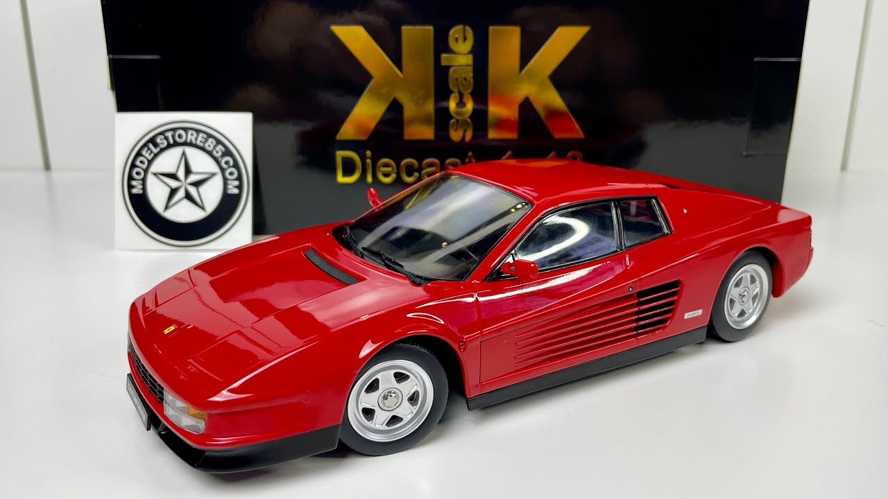 1:18 Ferrari Testarossa - KK-Scale (Unboxing)