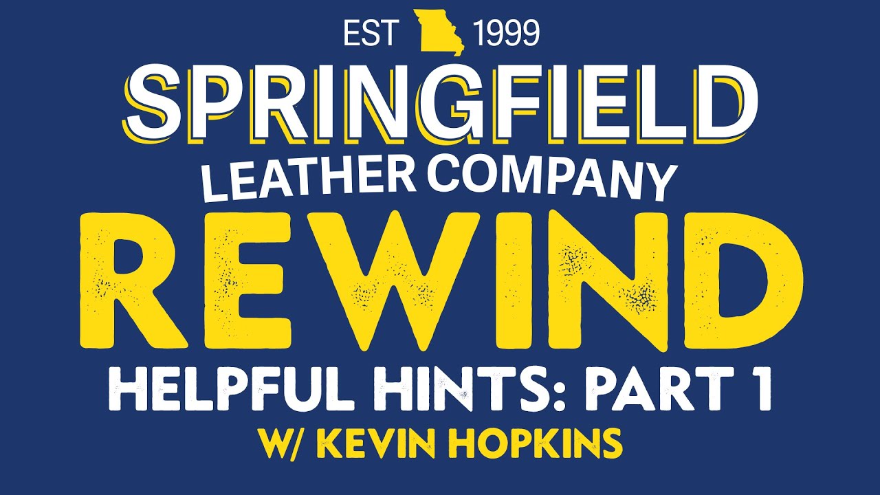Helpful Tips Part 1 - with Kevin Hopkins - SLC Rewind