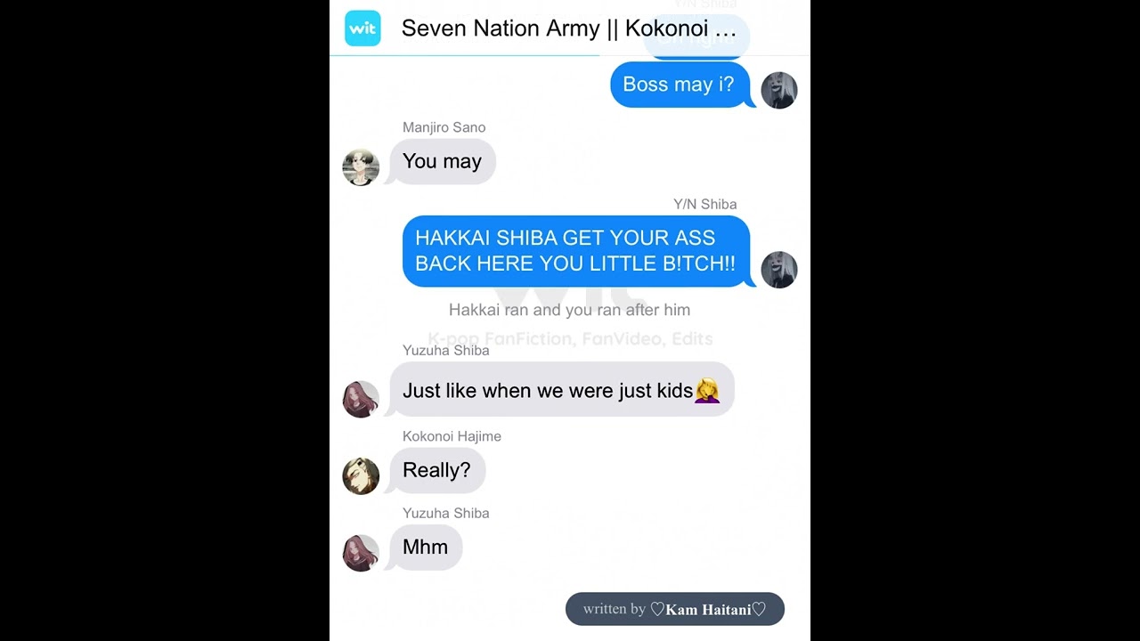 Seven Nation Army | Kokonoi Hajime x Y/N | Tokyo Revengers|  (Read despric pls)
