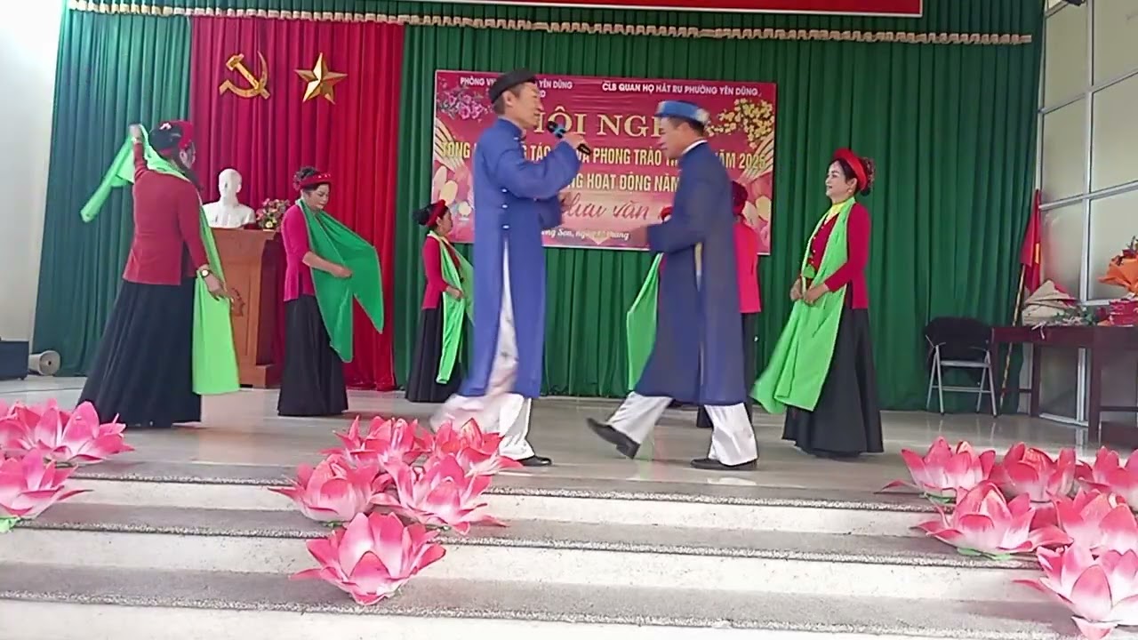 Ngày 12/1/2026 clb quan ho phuong yen dung tổng kết (hát chèo mở lái ra )