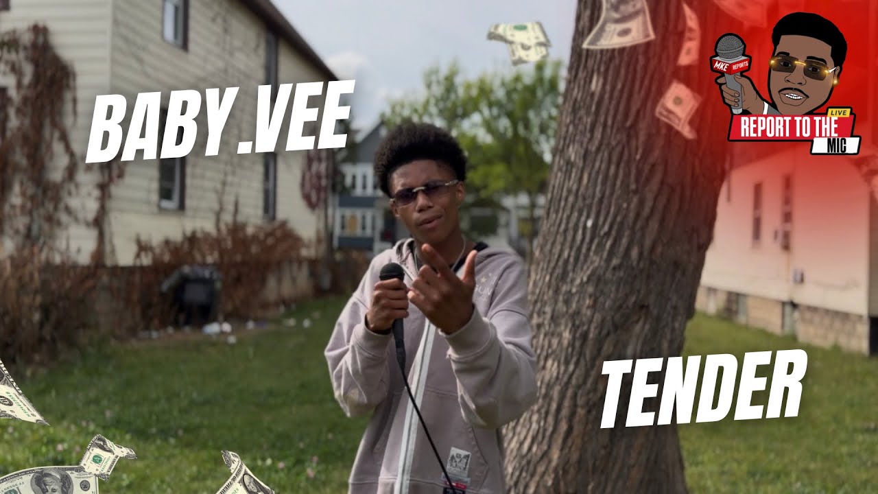 Baby.vee - She Is A Tender | Report To The Mic Performance 🎙️(Milwaukee)