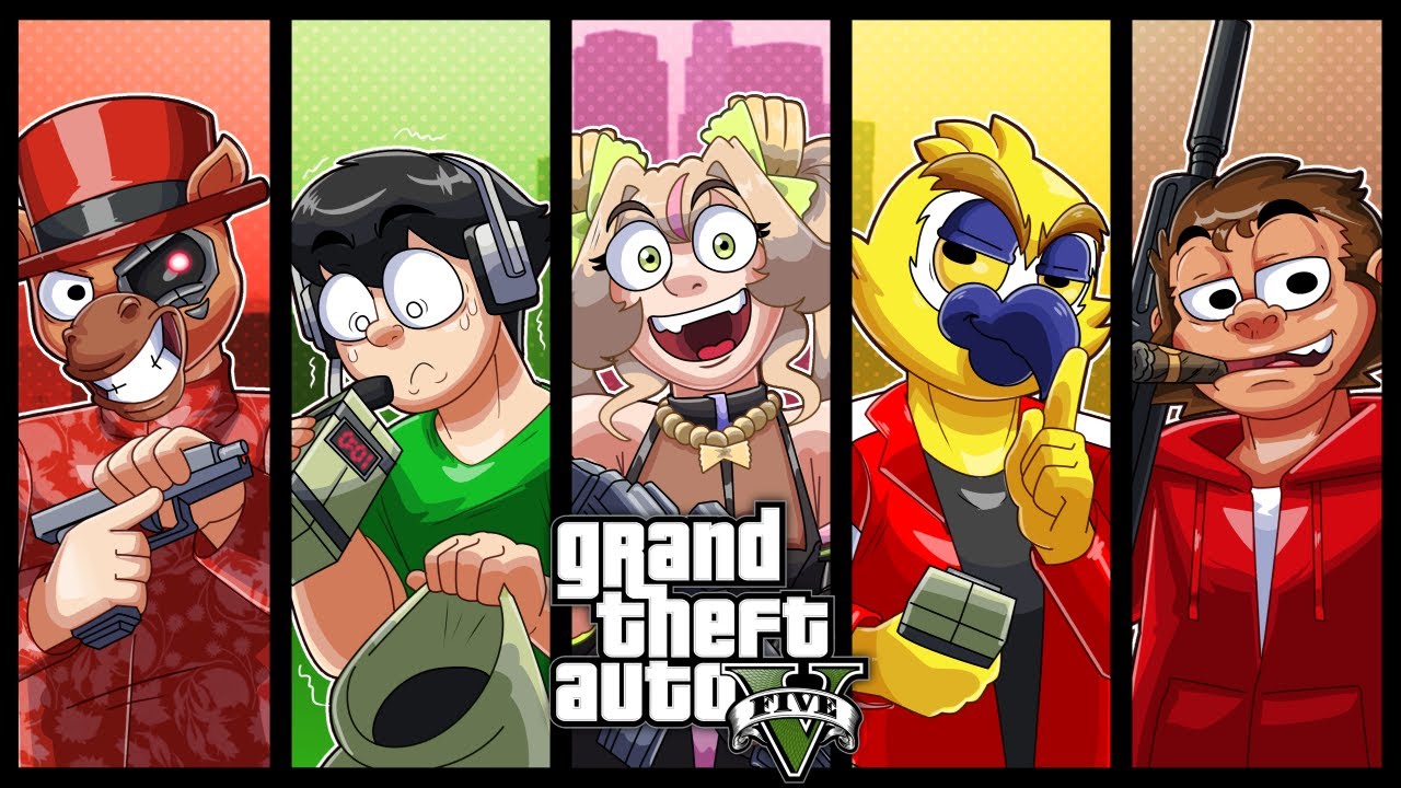 THE VANOSS CREW TEACH ME HOW TO PLAY GTAV