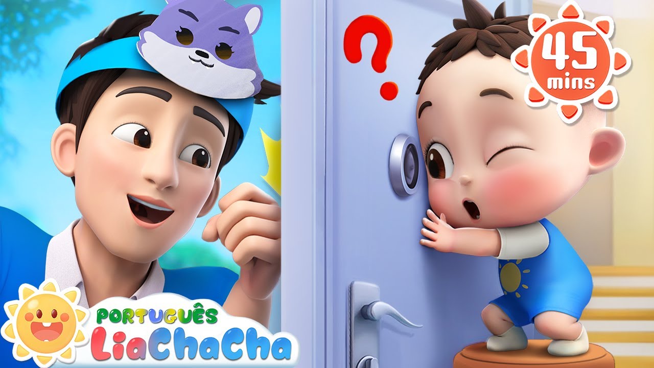 Toc Toc, Quem Bate na Porta? | Compilação | LiaChaCha em Português - Músicas Infantis