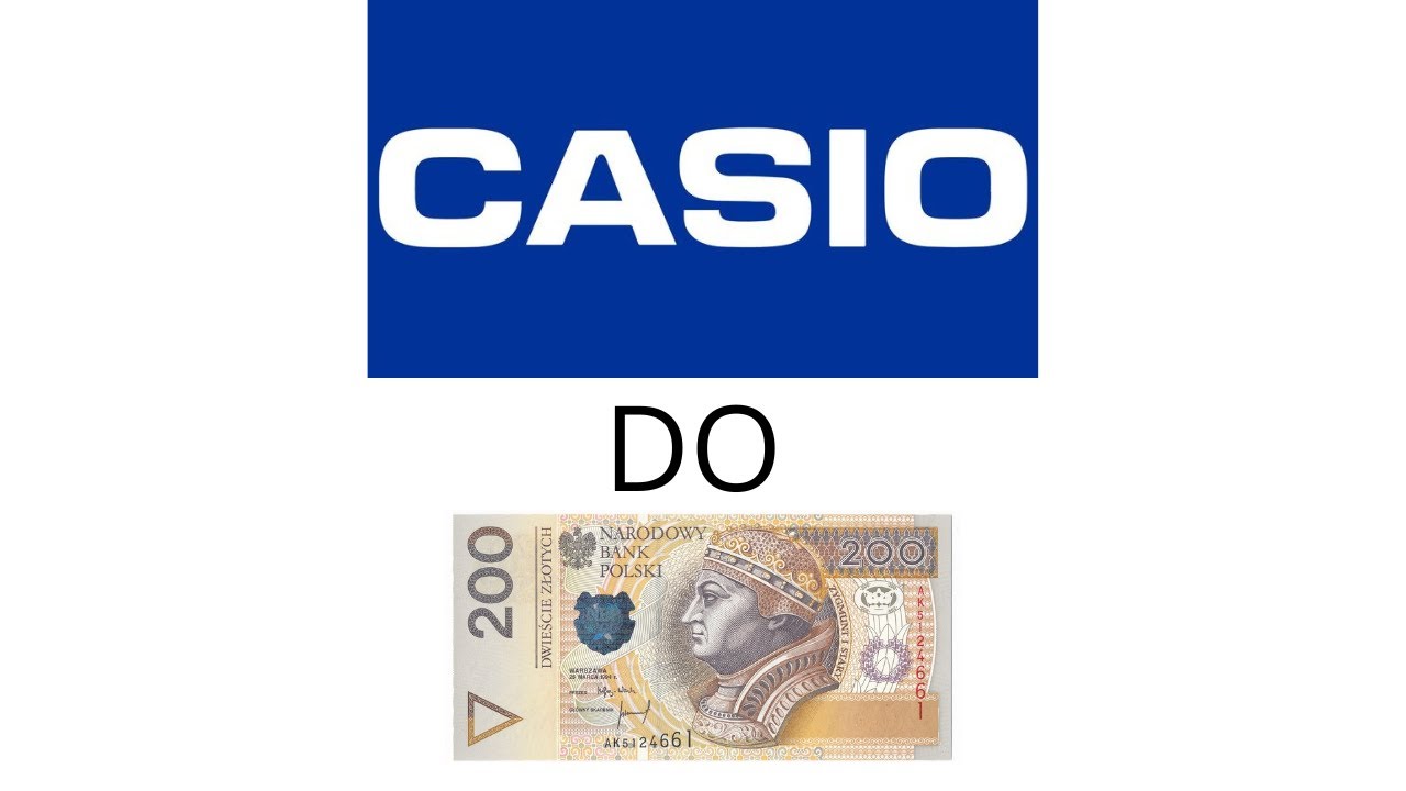 Zegarki Casio do 200zł (na prezent)