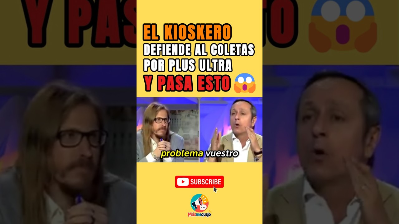 💥 KIOSKERO PODEMITA HUMILLADO POR DEFENDER AL COLETAS EN EL RESCATE DE PLUS ULTRA