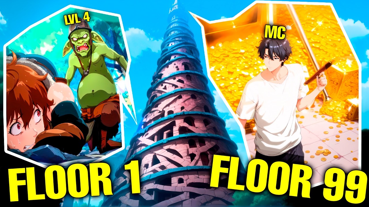When Everyone's RACING To Beat The Tower But a Genius Streamer Easily Finishes 1st! | Manhwa Recap