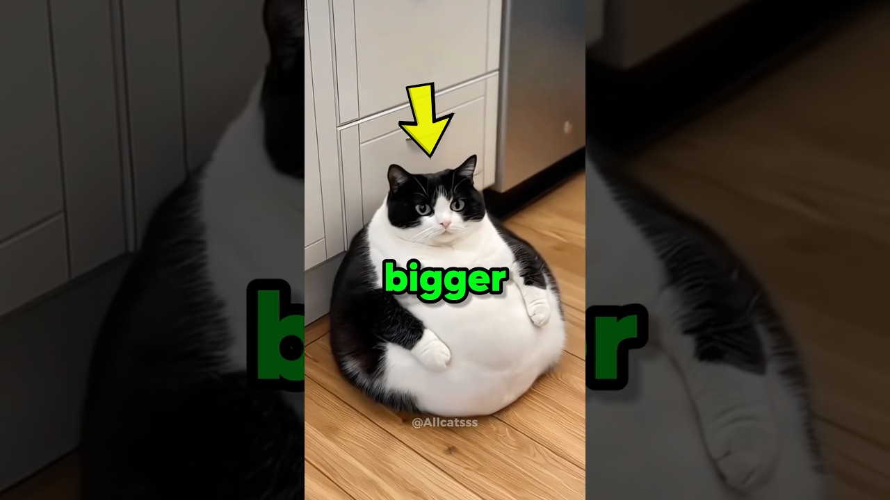 Никогда не заводите толстого кота! 🤣🐾 #кот #питомцы