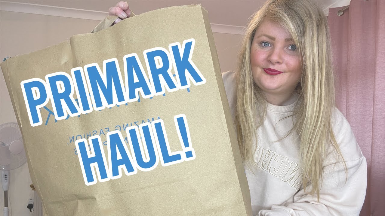 Primark Haul 🛍 Kwiecień 2021 UK || PRIMARK PO LOCKDOWNIE! || Christina Parmiter