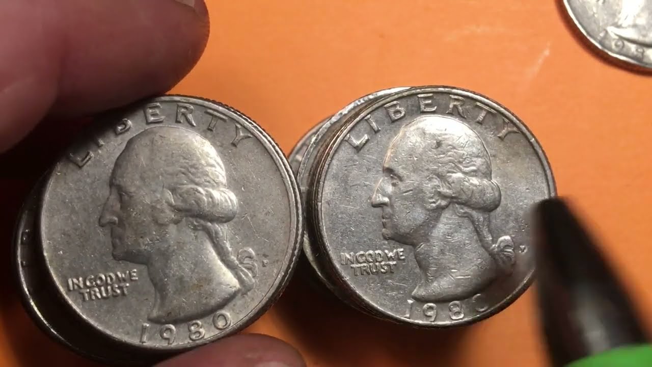 1980 US Quarter Dollar Coins - The Filled D and Filled P Controversy - United States - Rare/Valuable
