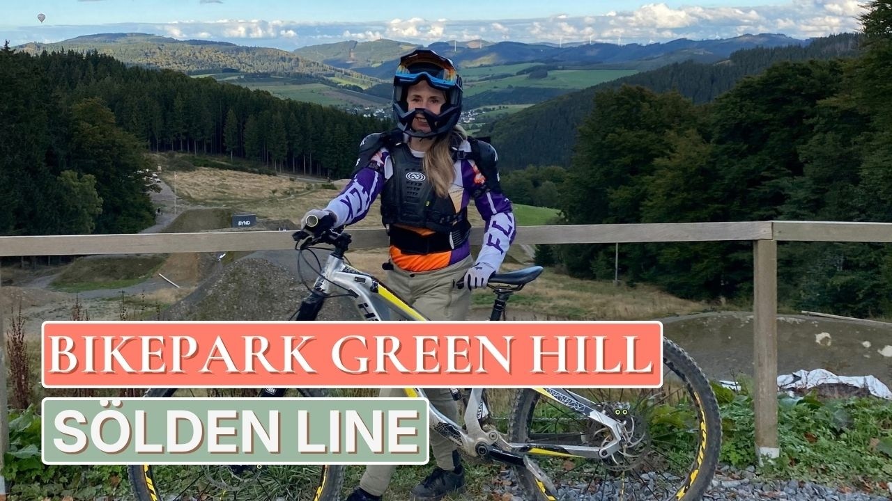 GREEN HILL BIKEPARK als ANFÄNGER - Sölden Line Ganze Strecke