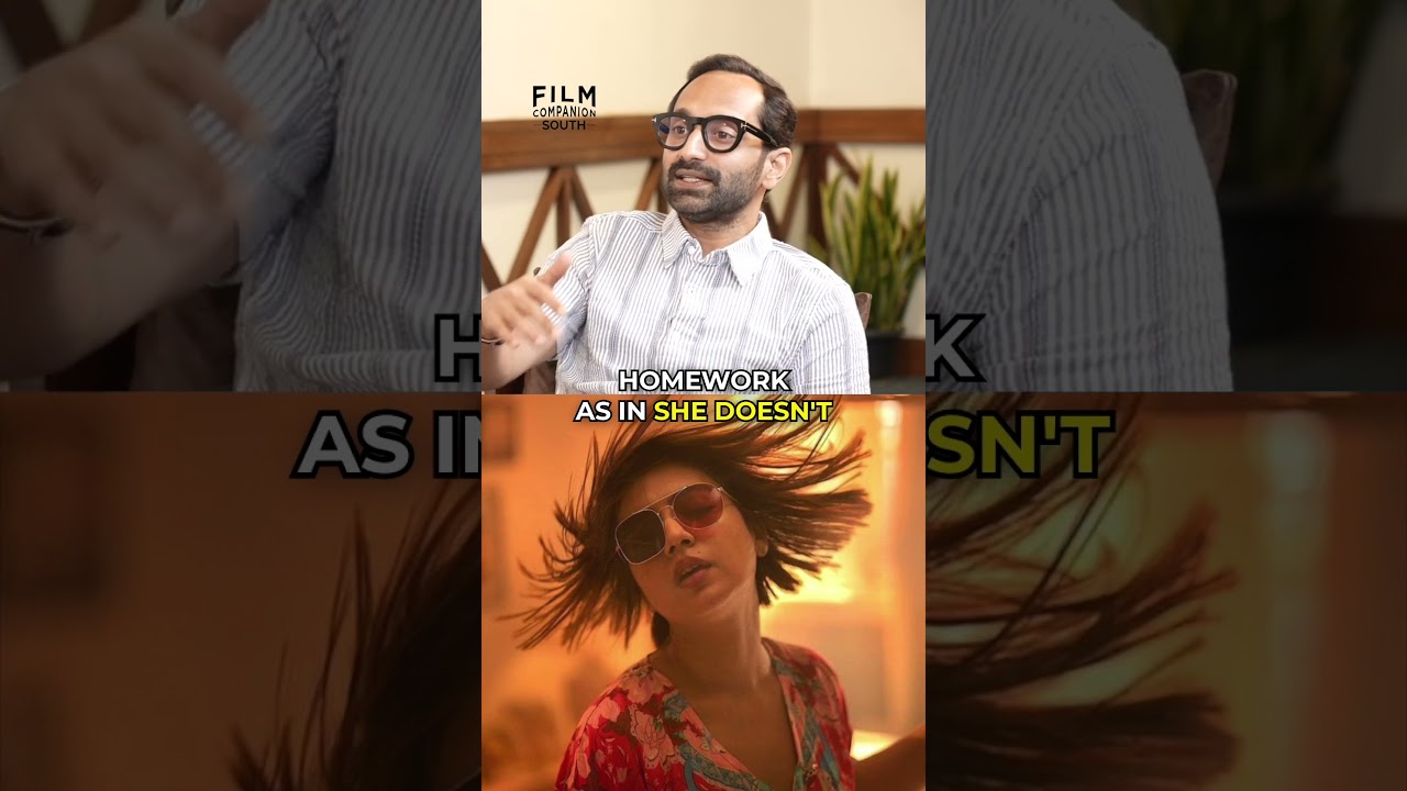 Fahadh Faasil about Nazriya 🤩 | #fahadhfaasil | #nazriya | #shorts