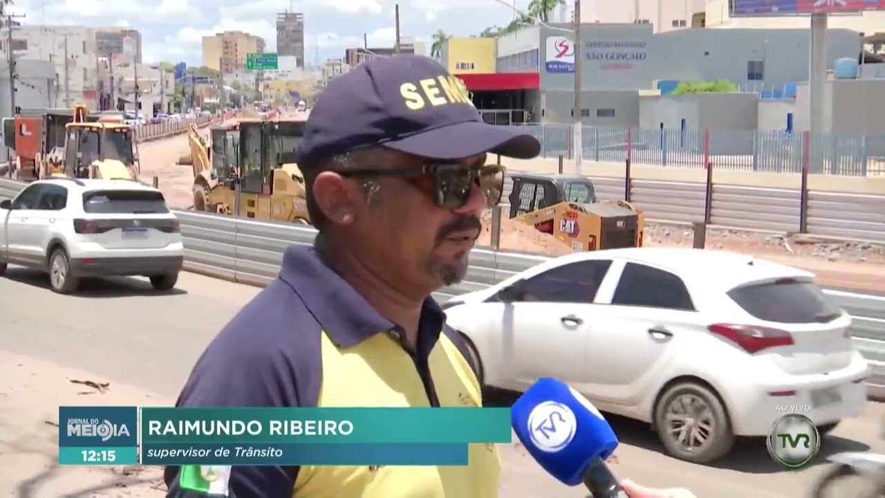 Trânsito na prainha segue exigindo atenção; interdição inverte sentido e impacta a região