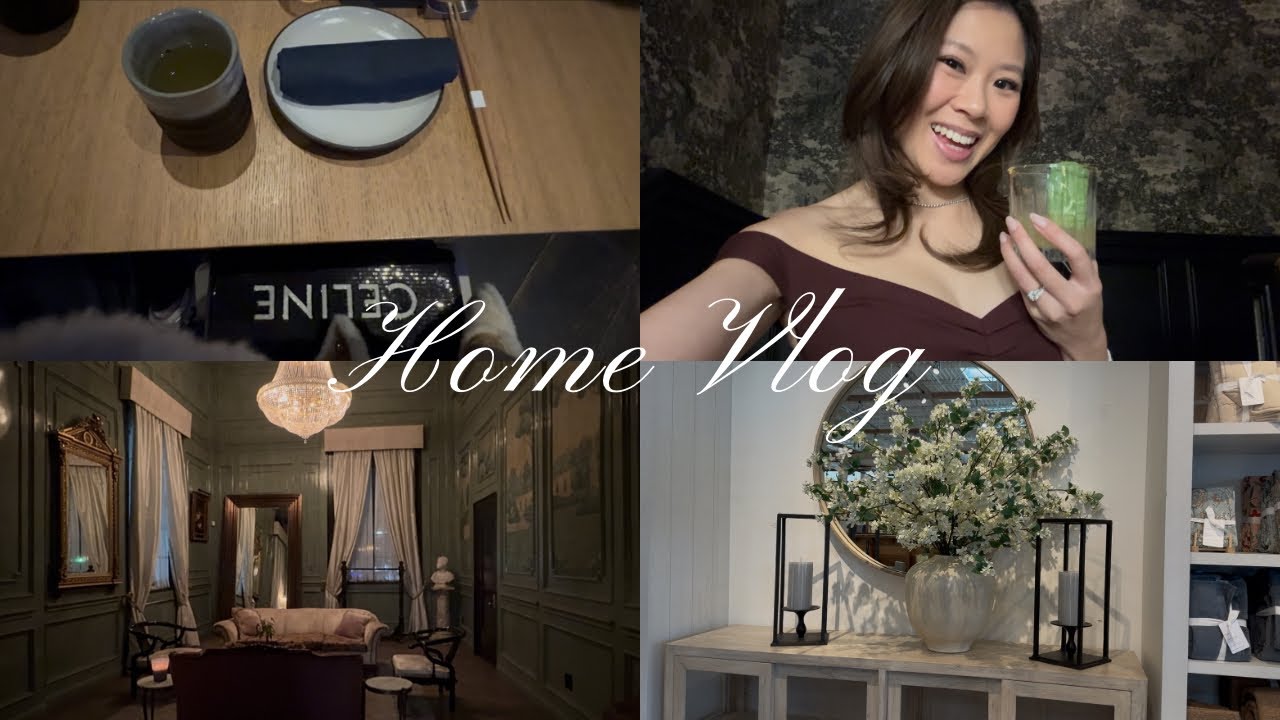Life of a Married 28 Year Old Vlog | Decor Shopping & Dinner Parties 