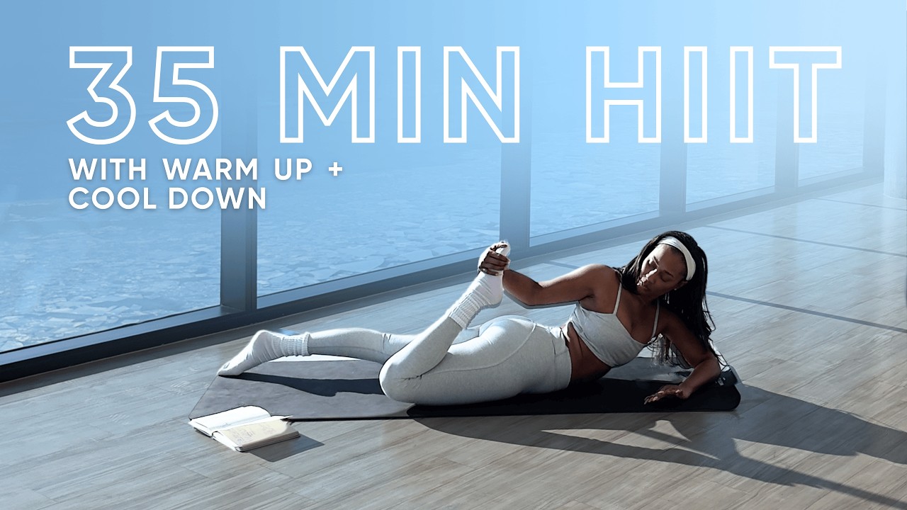35 MIN HIIT MAT PILATES [ Full Body - No Equipment ]
