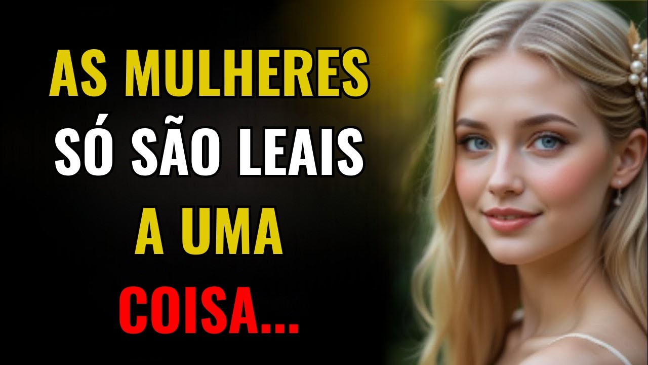 As mulheres não se importam com o que você faz por elas... Elas são leais a uma única coisa!