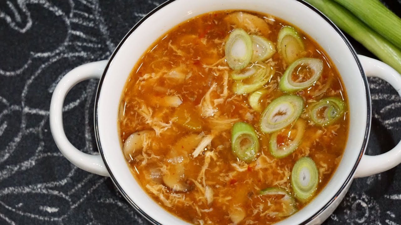 Удивительный пекинский суп из простых ингредиентов 🍲| Азиатский суп
