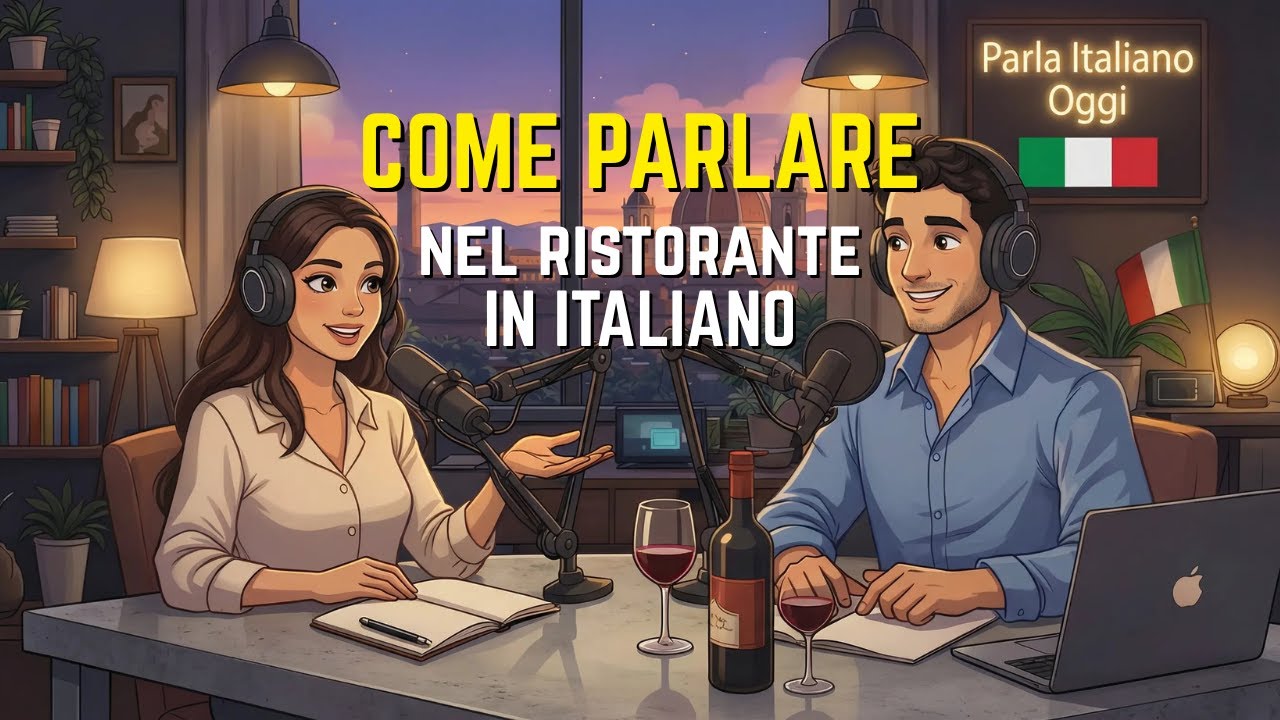 How to Talk About Restaurants in Italian | Practice for Daily Life #italianpodcast #italianlanguage