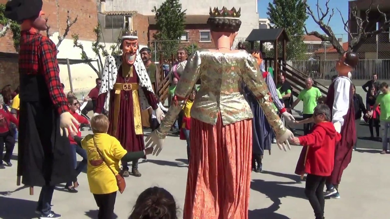 1ª Trobada de gegants a Benavent de Segrià