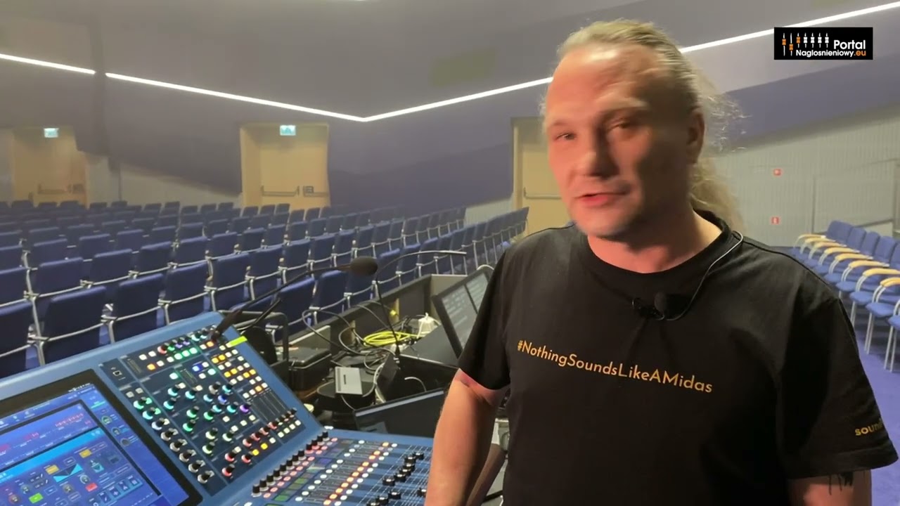 Midas HERITAGE-D HD96-24 - nowe funkcjonalności prezentuje Michał Siwy Niezbecki z firmy SoundTrade