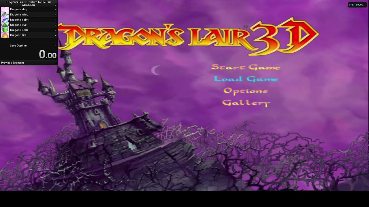 Dragon's Lair 3D Speedrun - Any% 1h49m18s