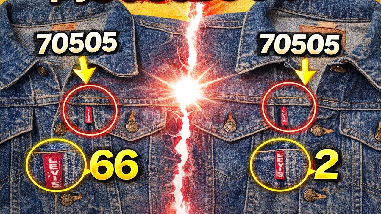 リーバイス　70505　BIGE 3兄弟の徹底比較