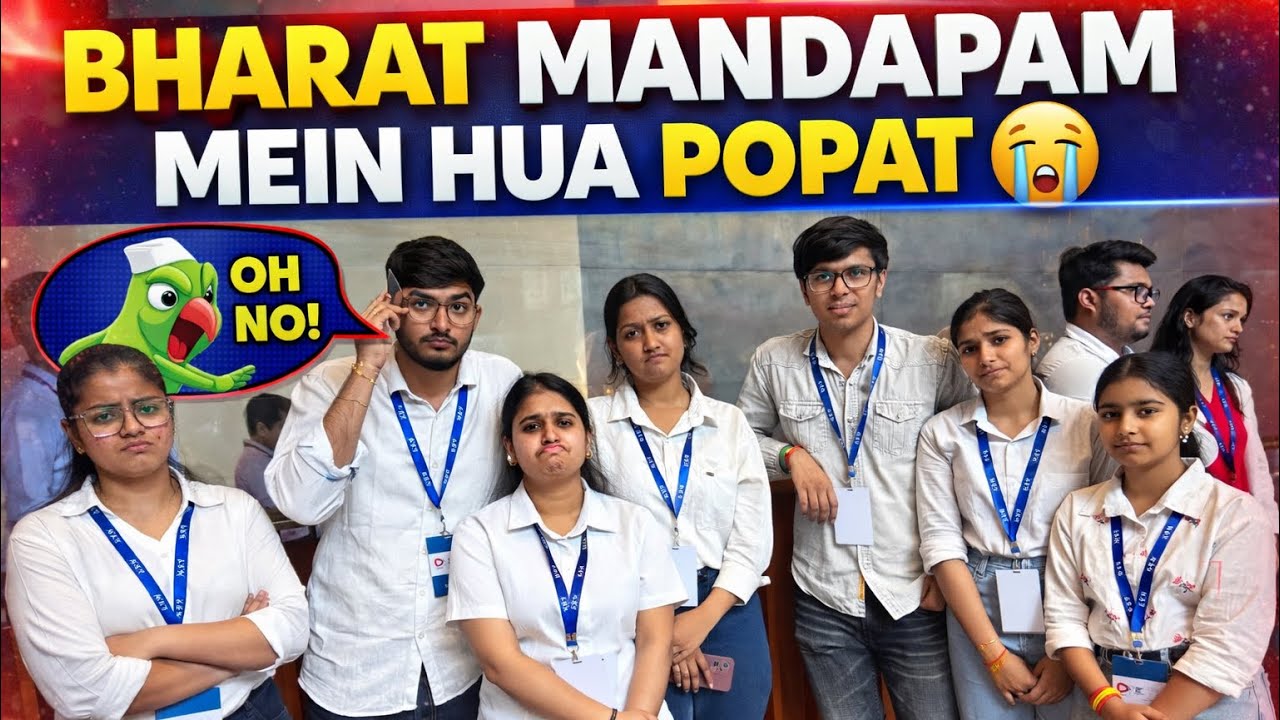 Worst Management in Bharat Mandapam | Educational Summit 2026 | part-1
