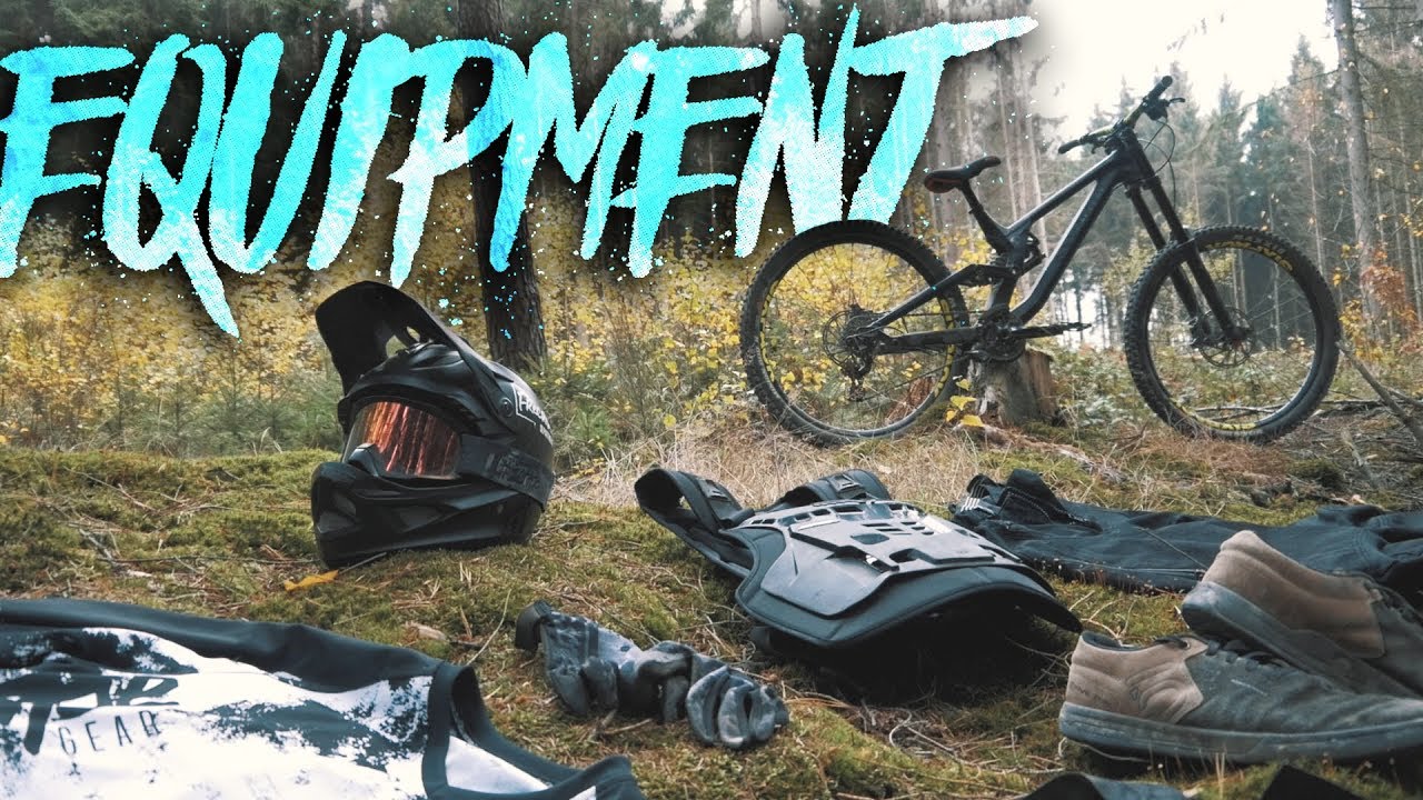 Meine Bike Ausrüstung für Downhill & Enduro | Protektoren Helm Schuhe MTB Bekleidung | Fabio Schäfer