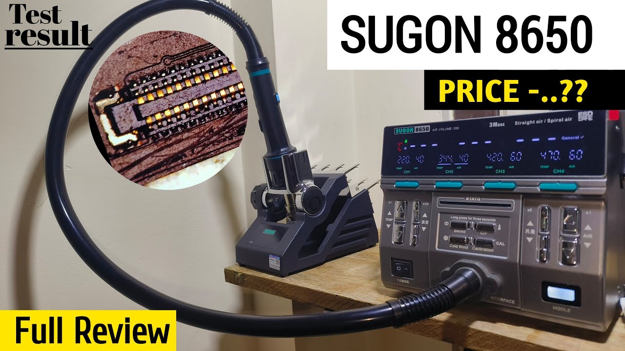 SUGON 8650 SMD MACHINE - BEST SMD MACHINE, MOBILE REPAIR TOOL | SUGON SMD MACHINE REVIEW
