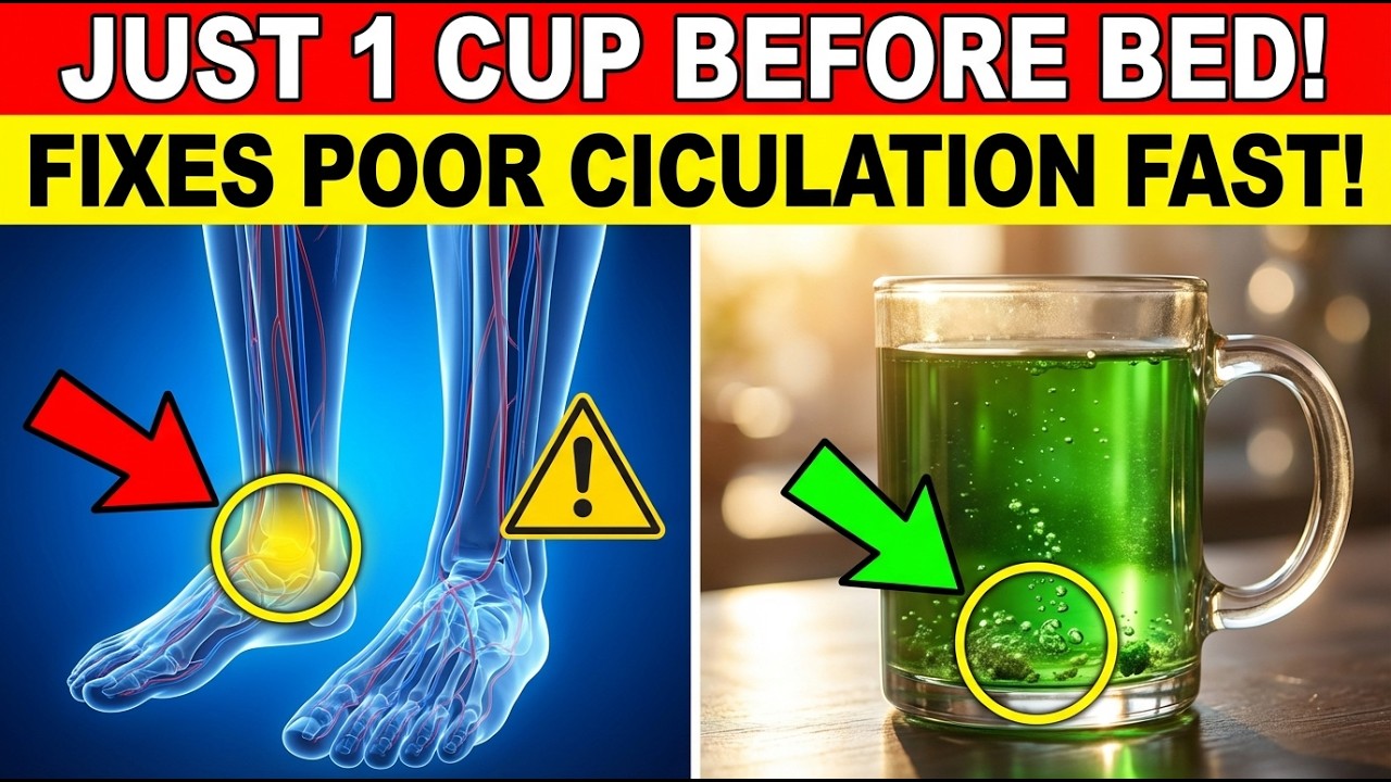 Blood Flow Restored: The 1-Minute Daily Fix for Numb Feet & Legs