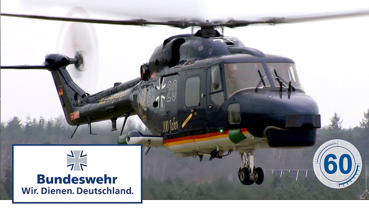 60 Sekunden Bundeswehr: Marinehubschrauber Sea Lynx