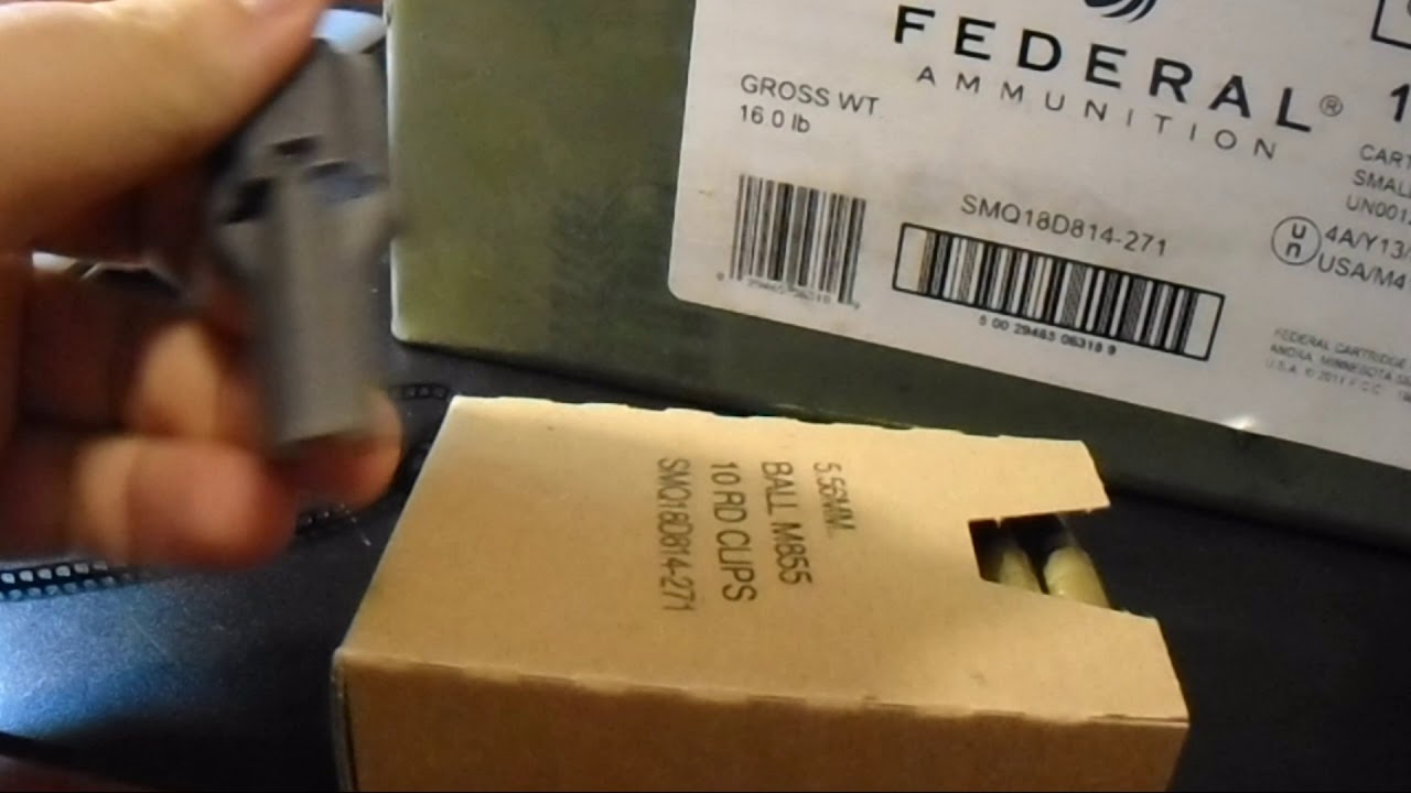M855 Lake City Federal 5.56mm Ammunition 420rd Unboxing