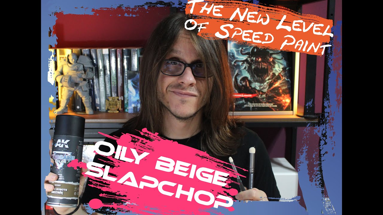 Presentamos; Oily Beige SlapChop! una nueva versión de esta técnica de pintura de Speed Paint