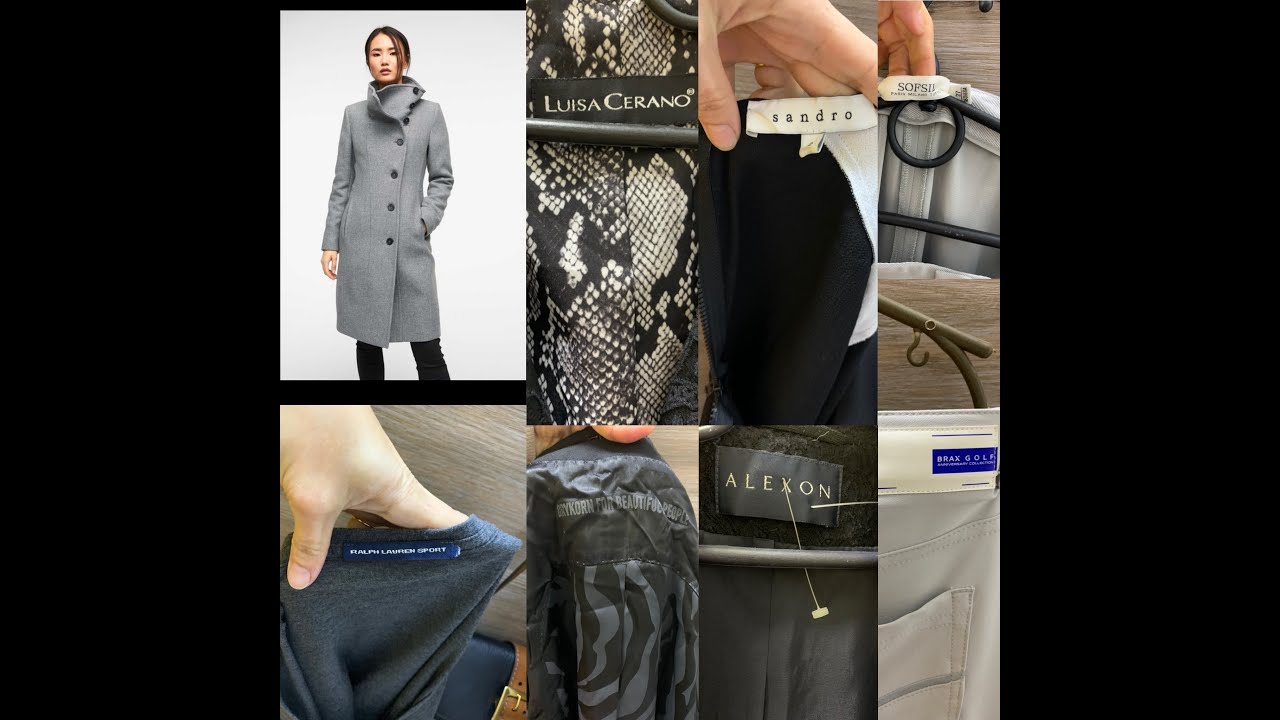Влог из Секонд -Хенда .Примерка.DRYKORN.Sandro.Luisa Cerano .Ralph Lauren.Brax Golf.