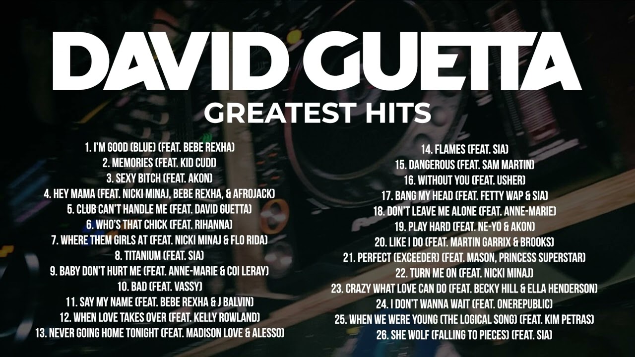 Best of David Guetta ♡ [David Guetta Setlist]