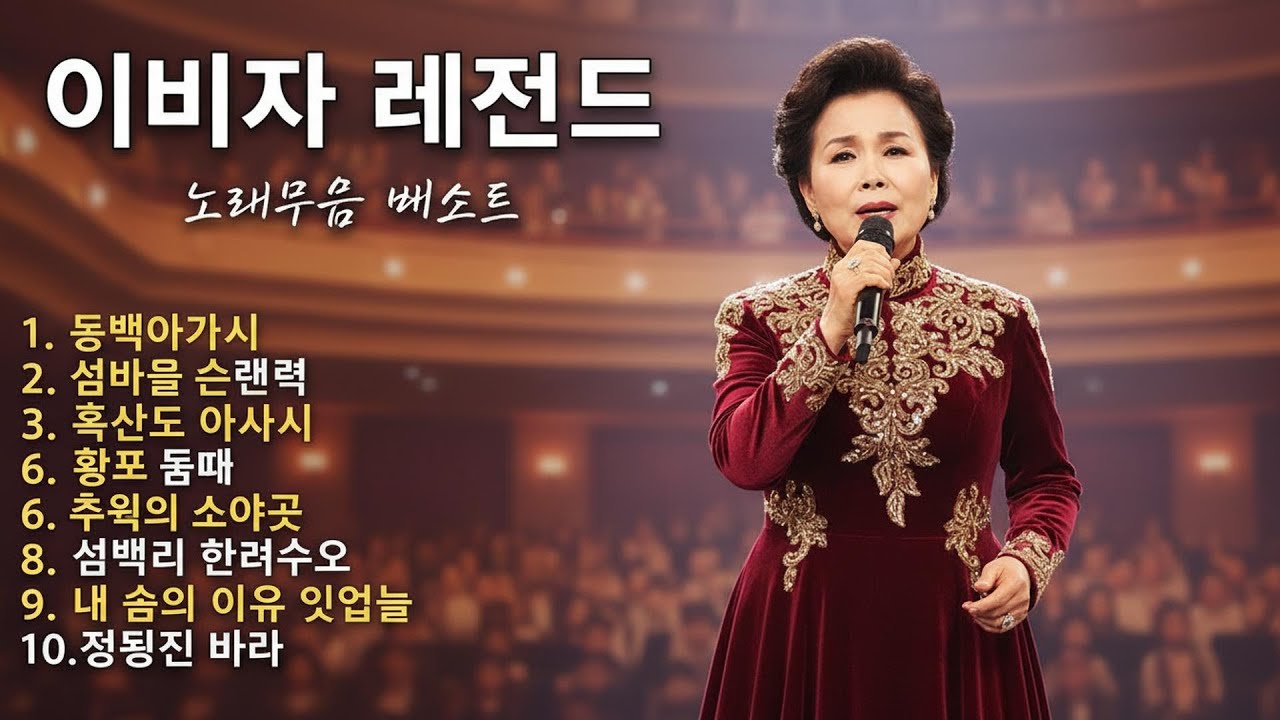 이미자 노래모음 ♫ 이미자 불후의 명곡 ♫ 이미자 베스트 20곡 연속듣기 ♫ Lee Mi-Ja Trot Medley 2026 ♫ 이미자 불후의 명곡 2026 트로트메들리