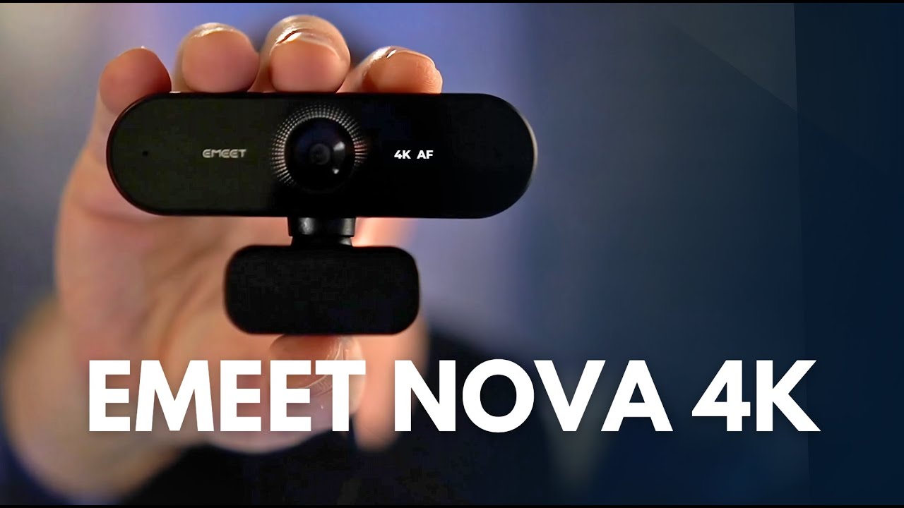 Cámara web económica EMEET NOVA 4K ¿Es buena?