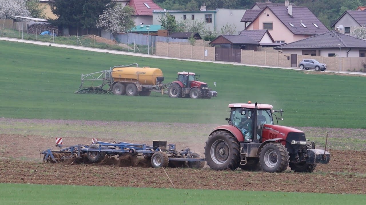 PD Košeca - Aplikácia digestátu & Príprava pôdy [2×Case Puma, NewHolland, Scania, Renault]