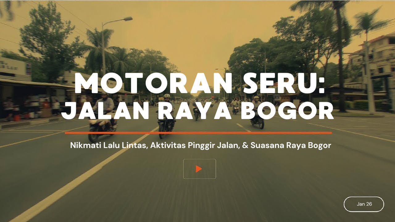 Motoran santai sepanjang Jalan Raya Bogor, kalian akan menemukan ini!!!