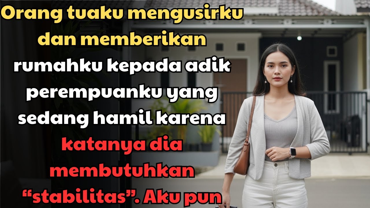 Orang Tuaku Mengusirku dan Memberikan Rumahku pada Adik Hamil—Alasannya “Stabilitas”