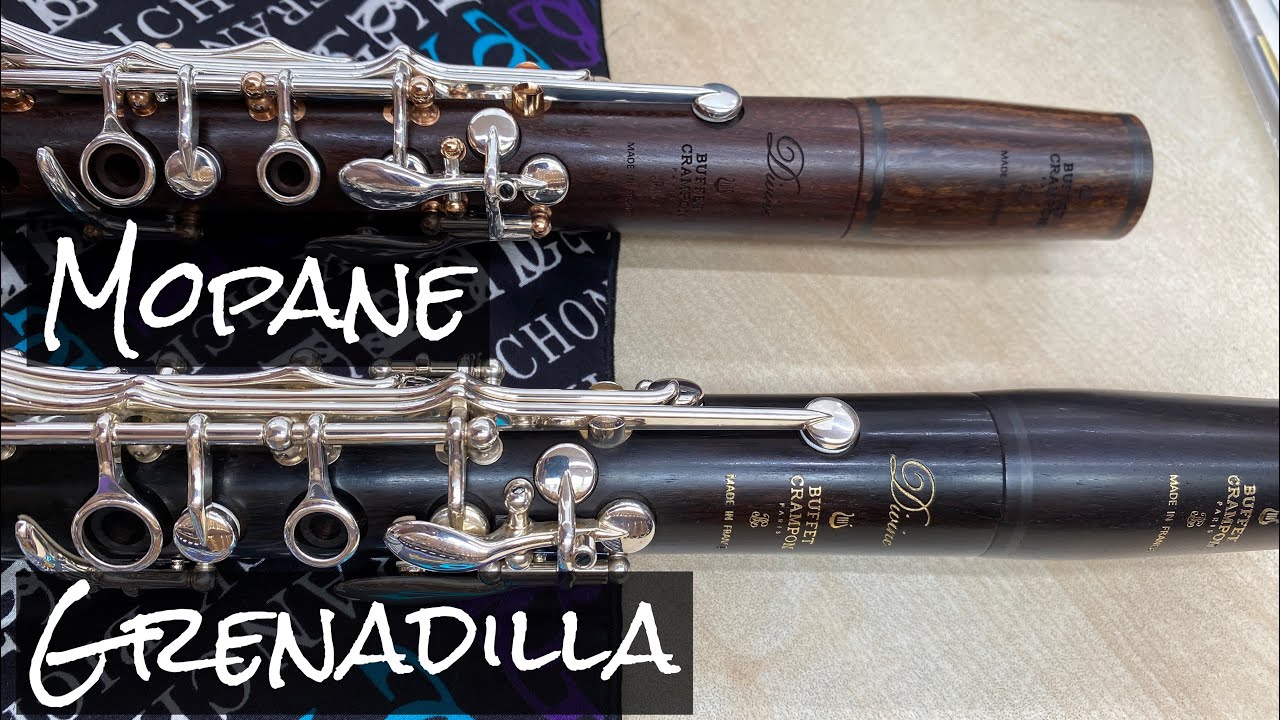 【Divine clarinet】モパネ/グラナディラ比較試奏(Mopane/Grenadilla)