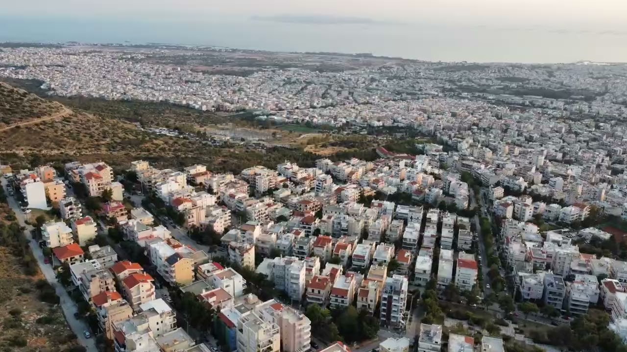 Ilioupoli Athens Greece - Suncity Greece Photoshooting, from the sky with drone ​⁠​⁠@Flying_Surfer