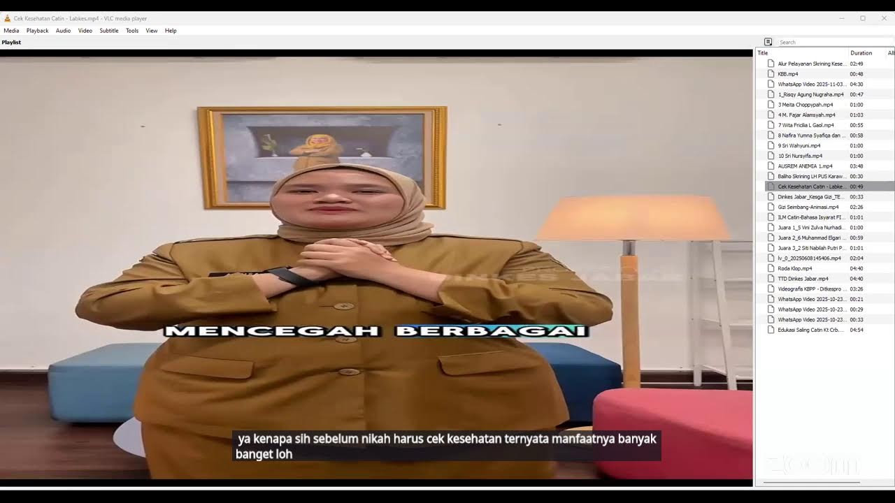 Video Conference Penguatan Pelayanan Kesehatan Gizi Masyarakat Webinar Kesehatan Calon Pengantin