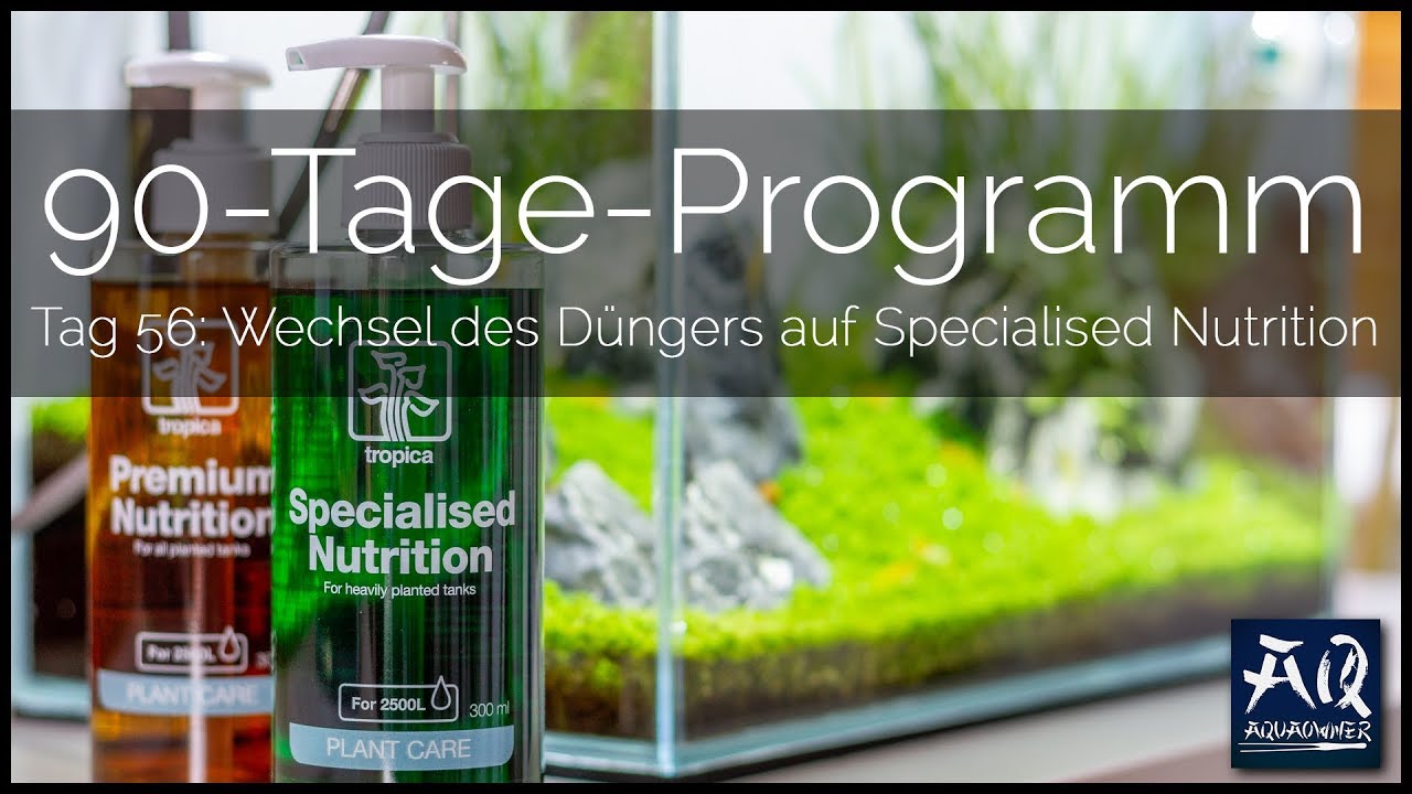 Tag 56 (Tropica 90-Tage-Programm): Wechsel auf den neuen D&uuml;nger | AquaOwner
